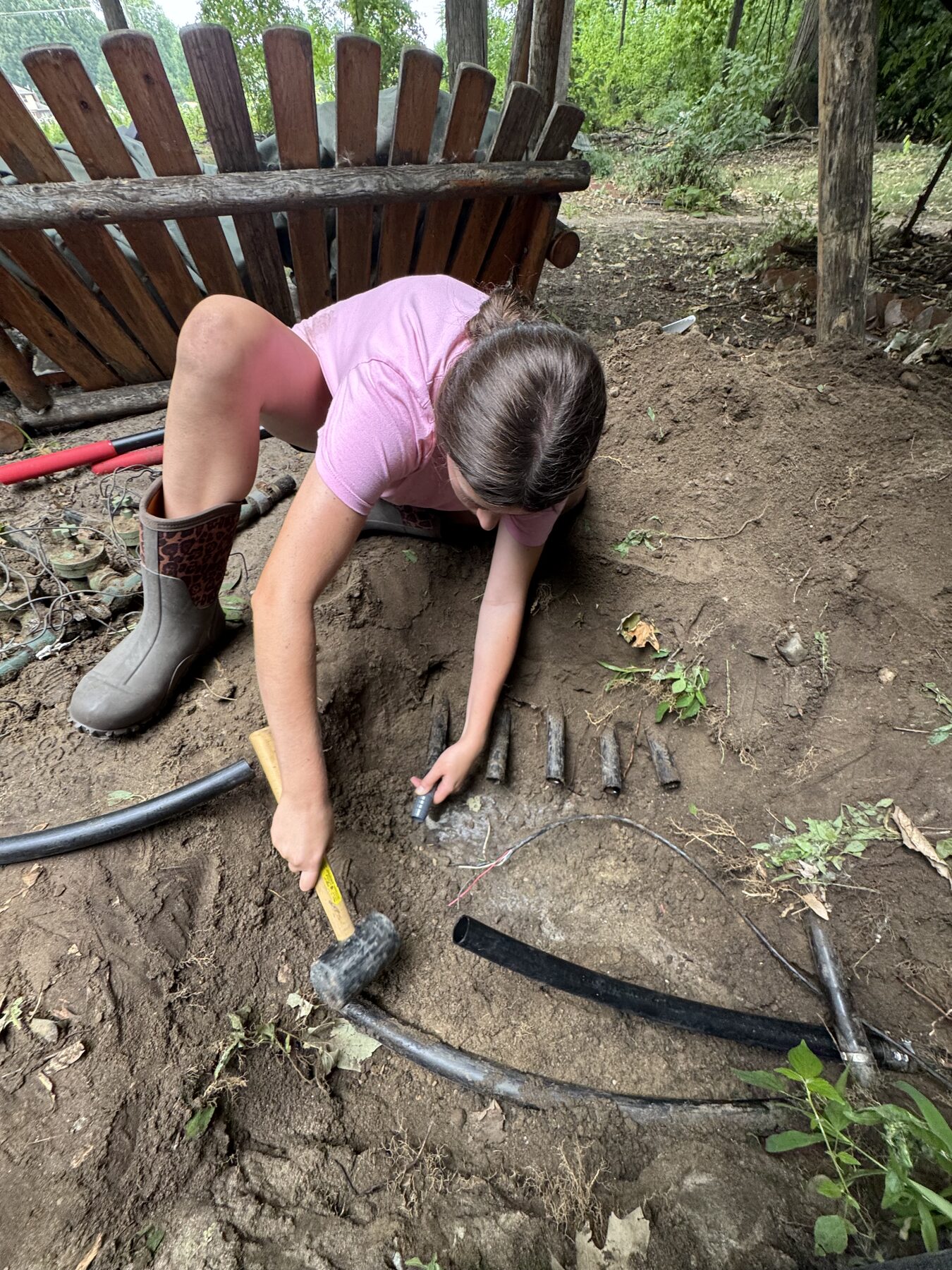 Shelby Township sprinkler revamp work in progress