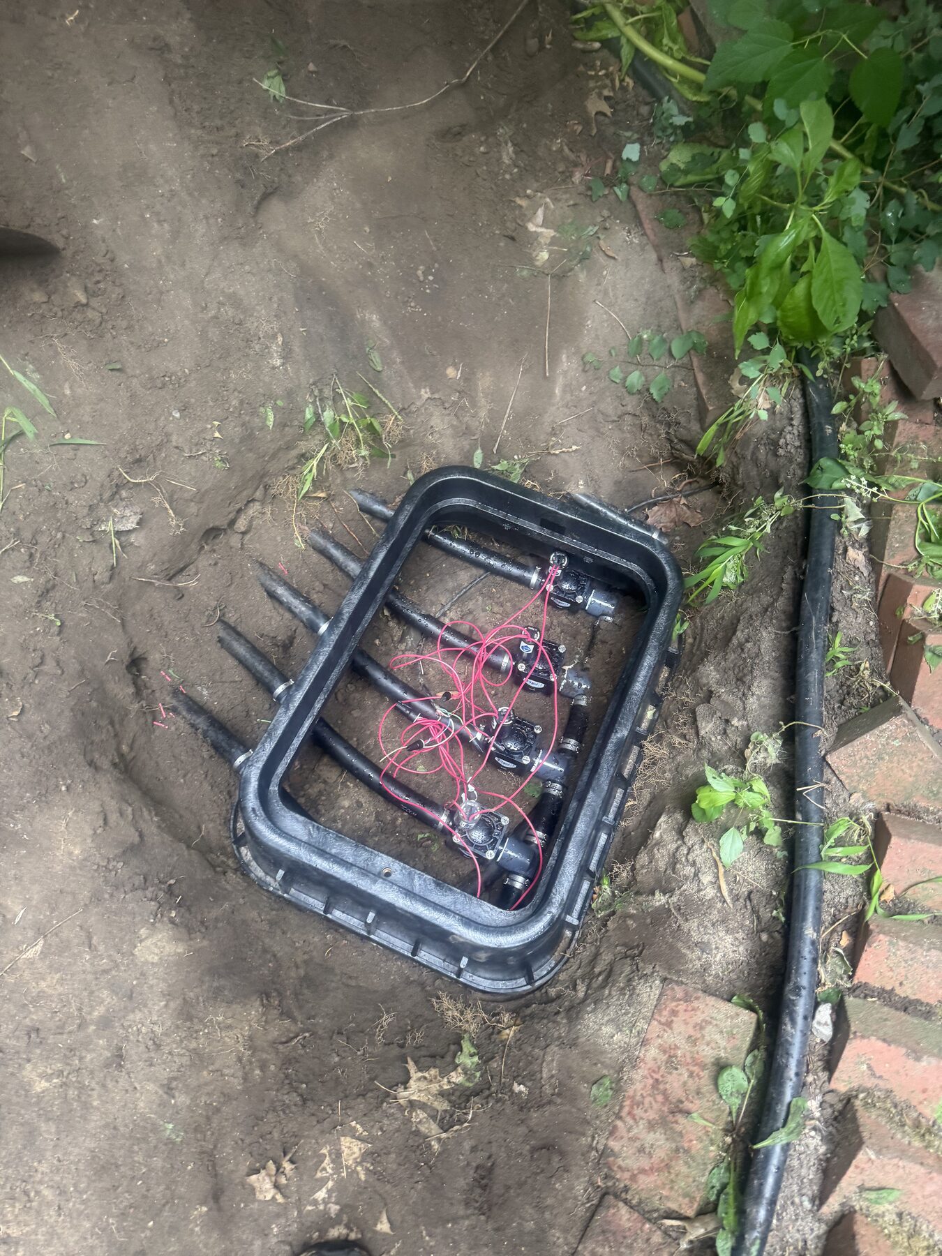 After photo from completed Shelby Township sprinkler system revamp
